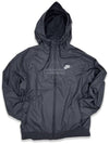 Windrunner Woven Hood Windbreaker Black - NIKE - BALAAN 3