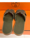 Izmir Khaki Sandals Men Slippers KhakiH222845ZH - HERMES - BALAAN 4