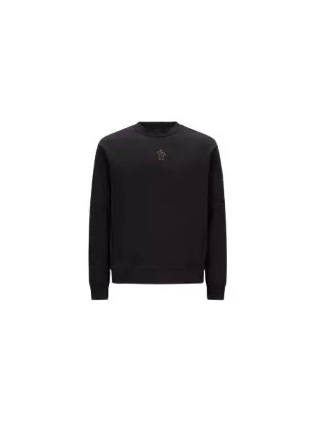 Patch Logo Sweatshirt 8G00053 89A9D 999 - MONCLER - BALAAN 1