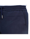 Cotton Loopback Knit Engineered 4-Bar Sweatshorts Navy - THOM BROWNE - BALAAN 8