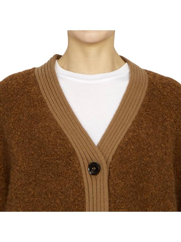 Enfasi Cardigan Brown - MAX MARA - BALAAN 7