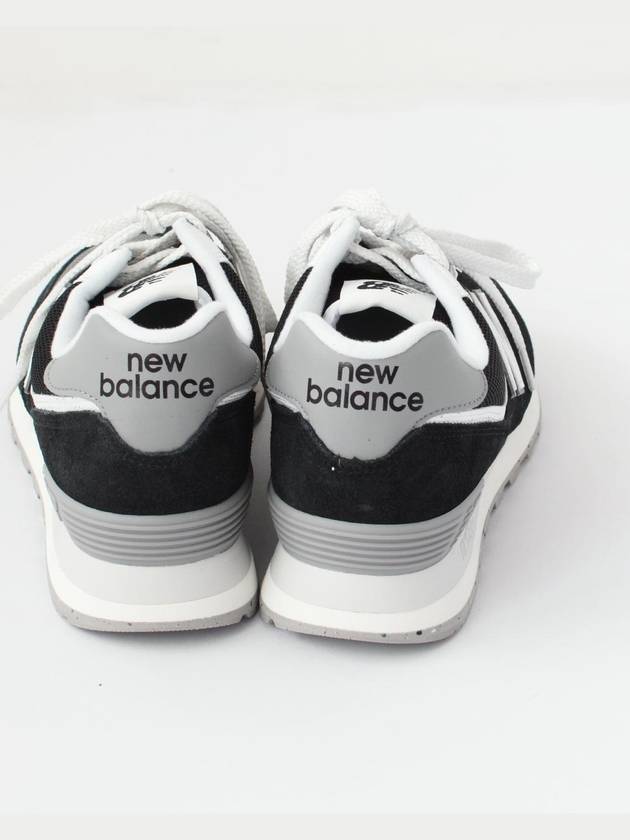 574 Legacy Low Top Sneakers Black - NEW BALANCE - BALAAN 4