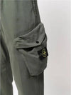 Men's Waffen Patch Pocket Cargo Pants Green - STONE ISLAND - BALAAN 7