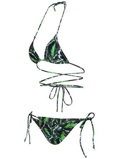 Reina Olga Green Polyamide Bikini - REINA OLGA - BALAAN 2