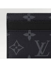 Monogram Eclipse Double Card Wallet Black - LOUIS VUITTON - BALAAN 3