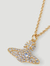 Grace Base Relief Pendant Gold Tone Necklace - VIVIENNE WESTWOOD - BALAAN 3