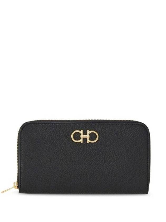 Long Wallet 220405 758661 Black - SALVATORE FERRAGAMO - BALAAN 1