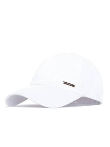 BBD Plate Logo Cap White - BLACKBLOND - BALAAN 1