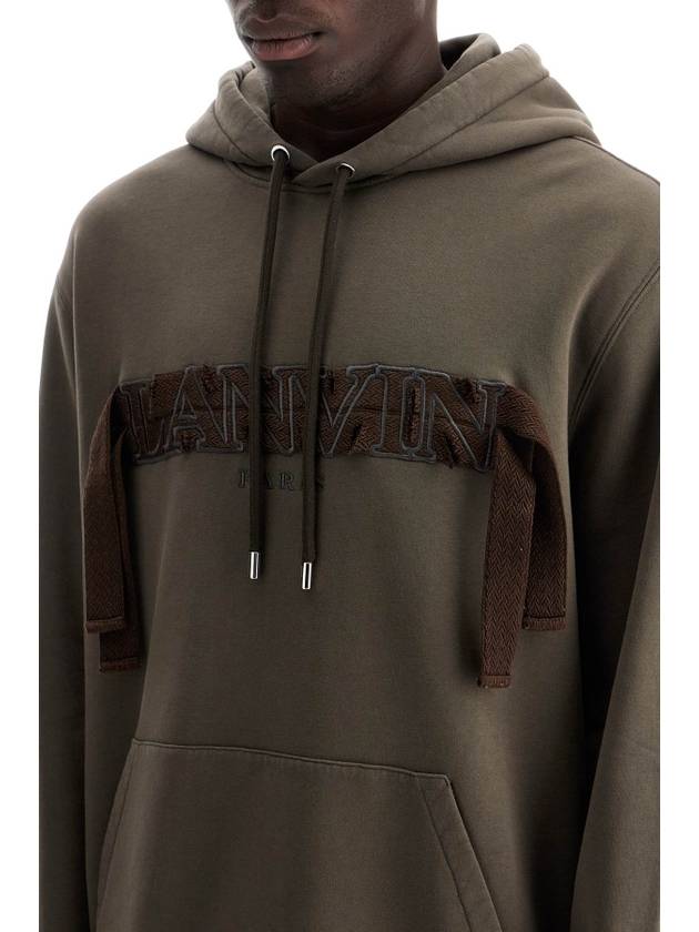 hooded curb sweat - LANVIN - BALAAN 4