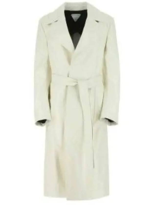 Lamb Leather Single Coat Ivory - BOTTEGA VENETA - BALAAN 2