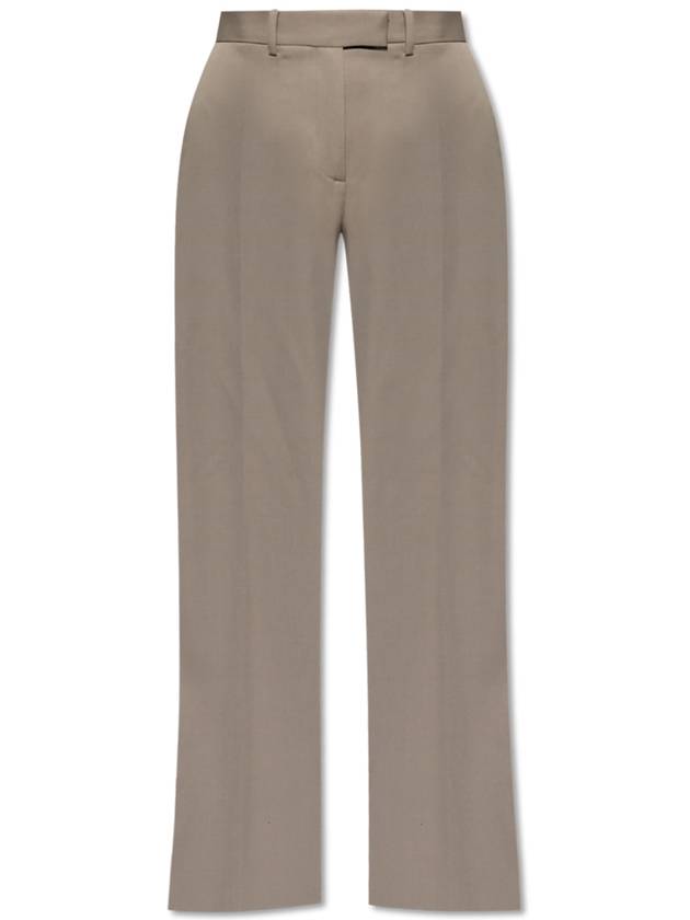 The Attico Wool Trousers, Women's, Grey - THE ATTICO - BALAAN 1