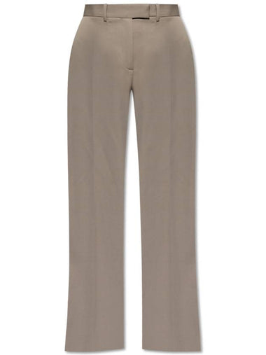 The Attico Wool Trousers, Women's, Grey - THE ATTICO - BALAAN 1