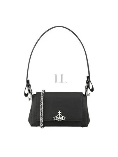 Hazel Small Shoulder Bag Black - VIVIENNE WESTWOOD - BALAAN 2