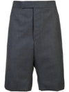 Twill Classic Backstrap Shorts Medium Grey - THOM BROWNE - BALAAN 2