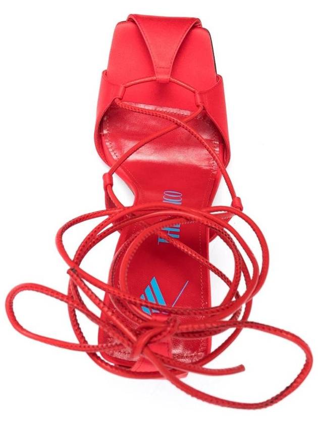 The Attico Adele 105Mm Lace-Up Sandals - THE ATTICO - BALAAN 4