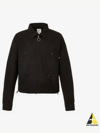 Cropped workwear jacket BLACK - VANS - BALAAN 1