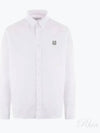 Bold Fox Head Long Sleeve Shirt White - MAISON KITSUNE - BALAAN 2