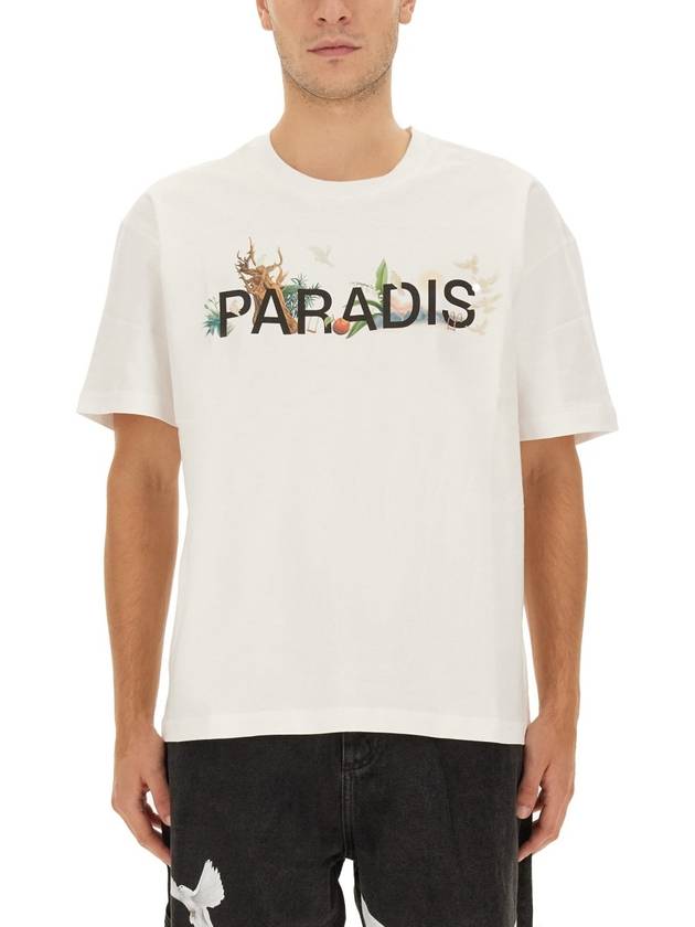 T-SHIRT WITH LOGO - 3.PARADIS - BALAAN 1