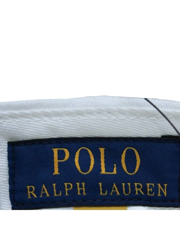 Embroidered Pony Ball Cap White - POLO RALPH LAUREN - BALAAN 6