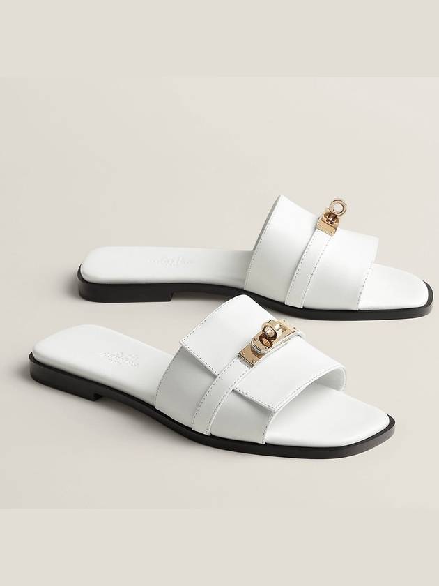 Giulia Sandals Blanc White Women H232131Z - HERMES - BALAAN 2