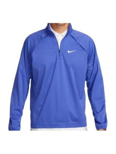 Golf Repel Tour Half Zip Jacket Blue - NIKE - BALAAN 2