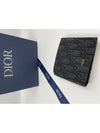 Oblique jacquard men s wallet black 2OBBH027YSE - DIOR - BALAAN 1