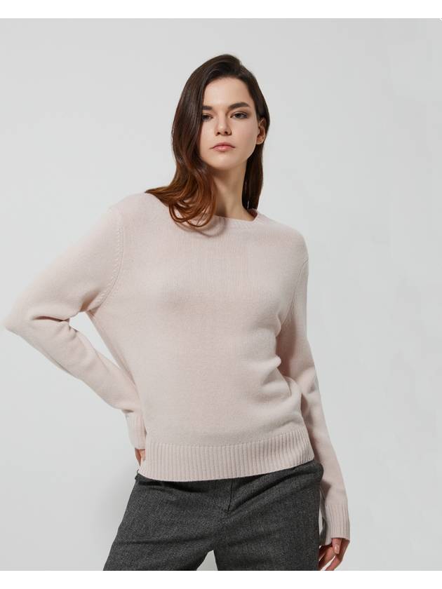 dusty pink cashmere 30 wool 70 knit - RS9SEOUL - BALAAN 1