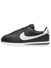 Women's Cortez Low Top Sneakers Black - NIKE - BALAAN 1