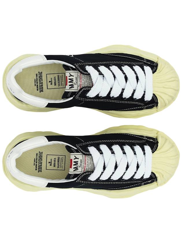 Blakey VL OG Sole Canvas Low-top Sneakers Black - MIHARA YASUHIRO - BALAAN 4