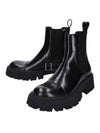 Tractor Leather Chelsea Boots Black - BALENCIAGA - BALAAN 2