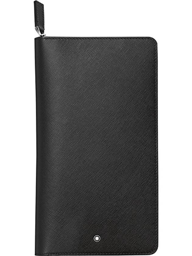 Sartorial Zip Around Travel Card Wallet Black - MONTBLANC - BALAAN 2