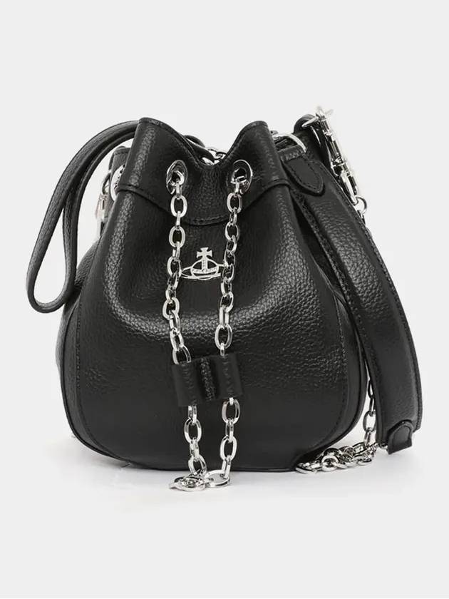 ORB Strap Chain Vegan Small Women s Bucket Bag 4C030004W S000D N403 - VIVIENNE WESTWOOD - BALAAN 3