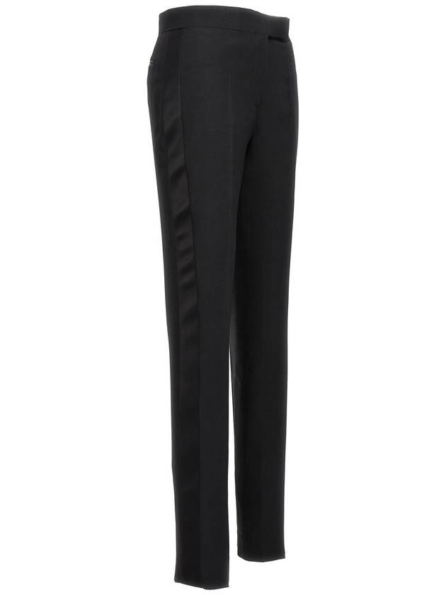 FW 23 24 pants smoking PAW237FAX375LB999 - TOM FORD - BALAAN 4