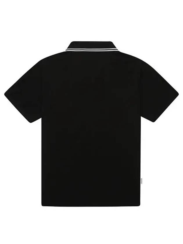 Yokoeri Variant Sleeve Round T-Shirt 9413LZRPBLACK - BLACK&WHITE - BALAAN 2