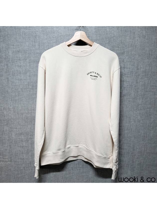 Wellness Studio Sweatshirt Ivory - SPORTY & RICH - BALAAN 2