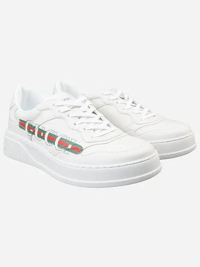 Demetra Chunky Low Top Sneakers White - GUCCI - BALAAN 2