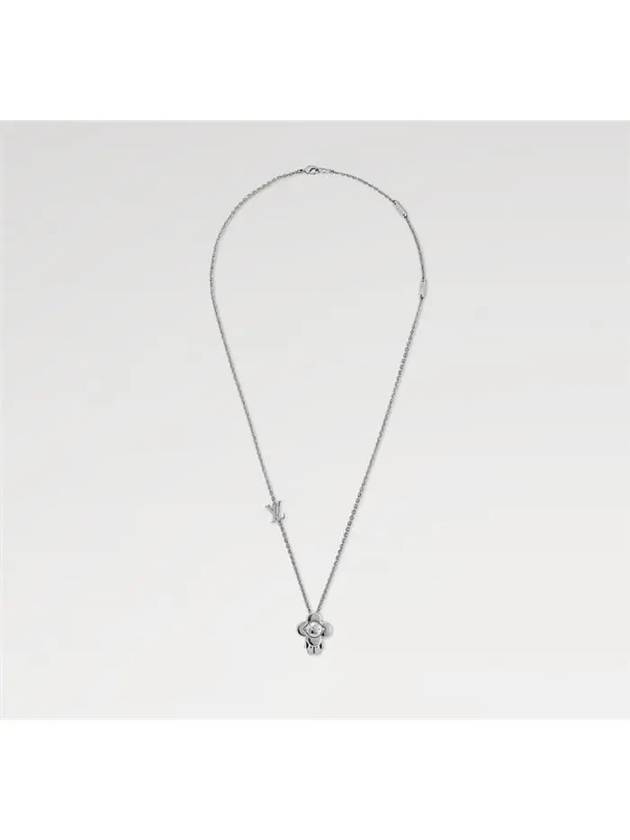 Vivienne Pendant Necklace Silver - LOUIS VUITTON - BALAAN 5