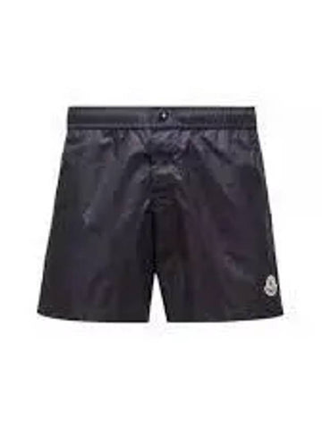 2C00021 53326 743 Logo Patch Swim Shorts - MONCLER - BALAAN 1