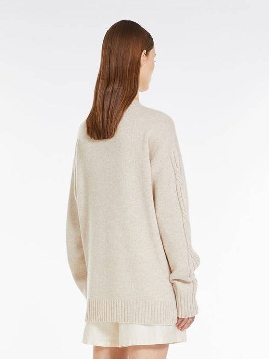VICINI Sleeve Point Sweater XS S M241136111 002 - MAX MARA - BALAAN 2