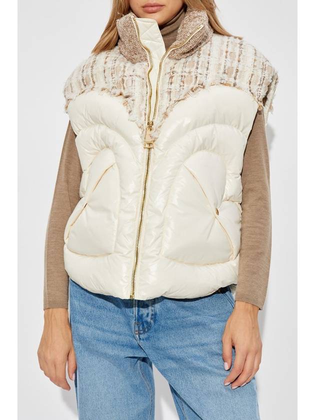 Khrisjoy Down Vest, Women's, Cream - KHRISJOY - BALAAN 3