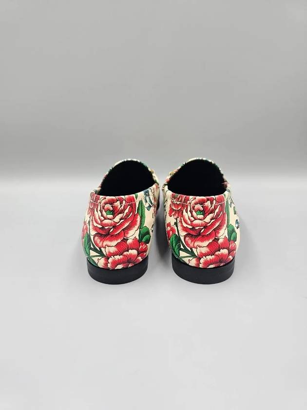 Women s Brixton Floral Horsebit Loafer 746392 - GUCCI - BALAAN 3