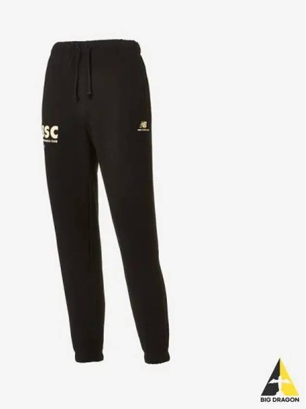 Uni NB Sports Club Sweatpants BLACK - NEW BALANCE - BALAAN 1