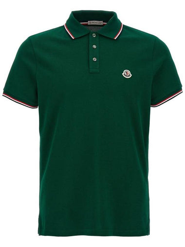 Moncler Logo Polo Shirt - MONCLER - BALAAN 1