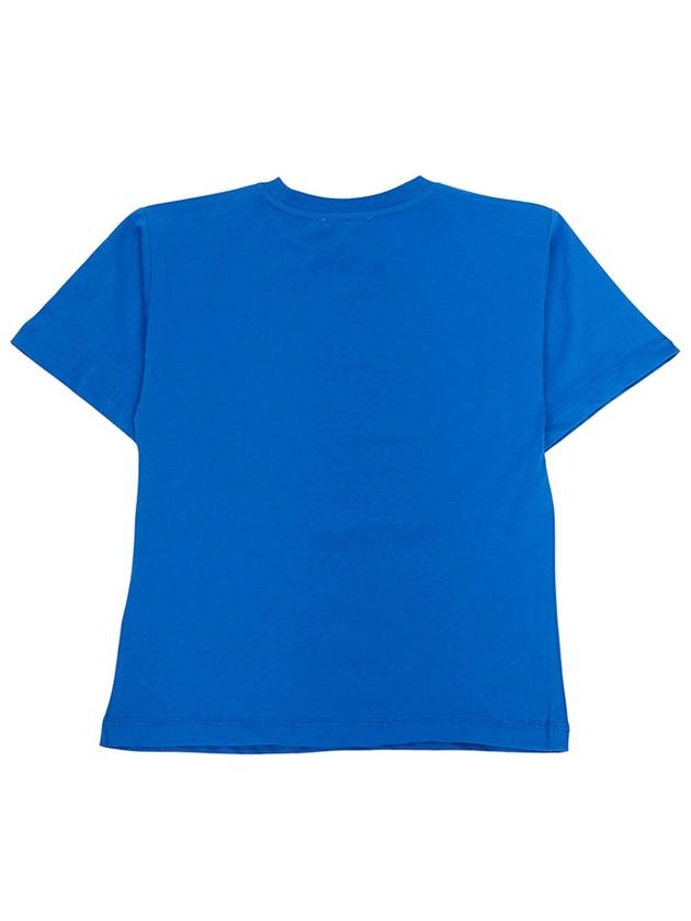 Kids short sleeved t shirt HXM03R LAA33 40289 Adults can wear - MOSCHINO - BALAAN 2