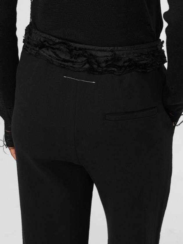 Cotton Track Pants Black - MAISON MARGIELA - BALAAN 6