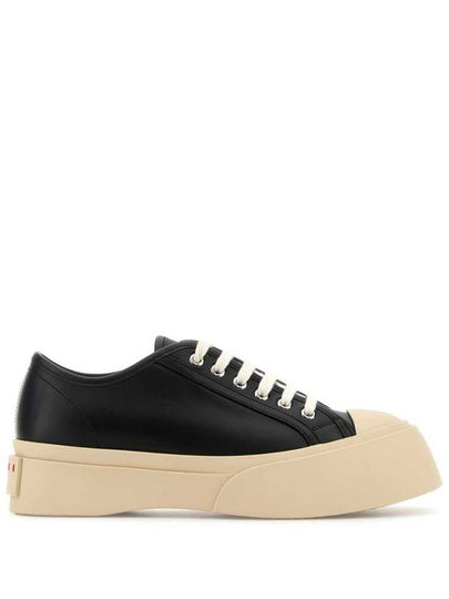 Pablo Lace-Up Low Top Sneakers Black - MARNI - BALAAN 2