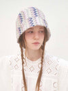 Rocha Bonnet Ivory Mix - BROWN HAT - BALAAN 1