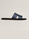 Izmir Leather Slippers Marine Brown - HERMES - BALAAN 4