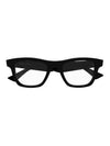 Eyewear Square Acetate Glasses Black - BOTTEGA VENETA - BALAAN.