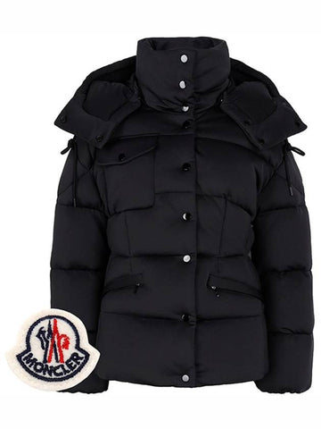 Black Karakorum hooded goose down jacket 999 00636 - MONCLER - BALAAN 1